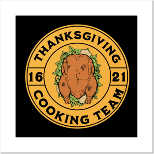 Thanksgiving - Cooking team Posters and Art